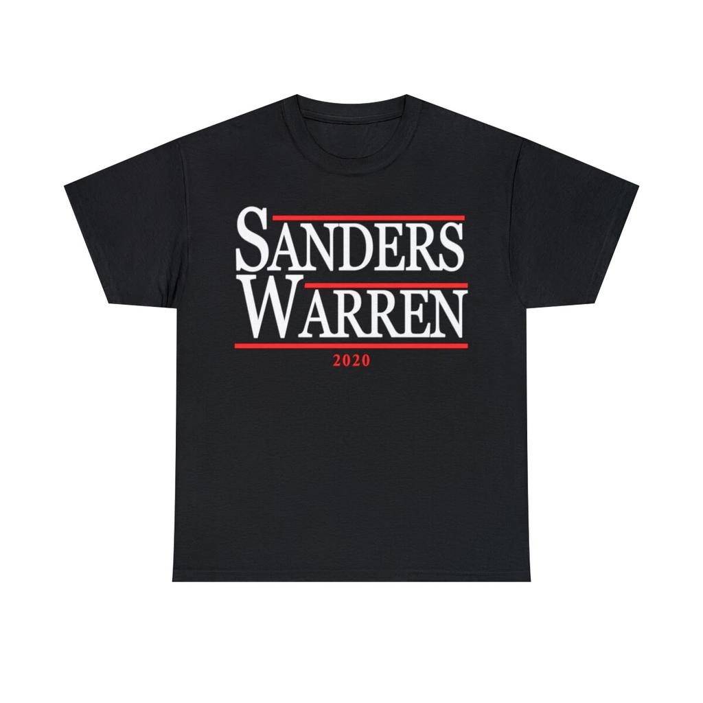 Bernie Sanders Elizabeth Warren 2020 Graphic T-Shirt, Sizes S-5XL