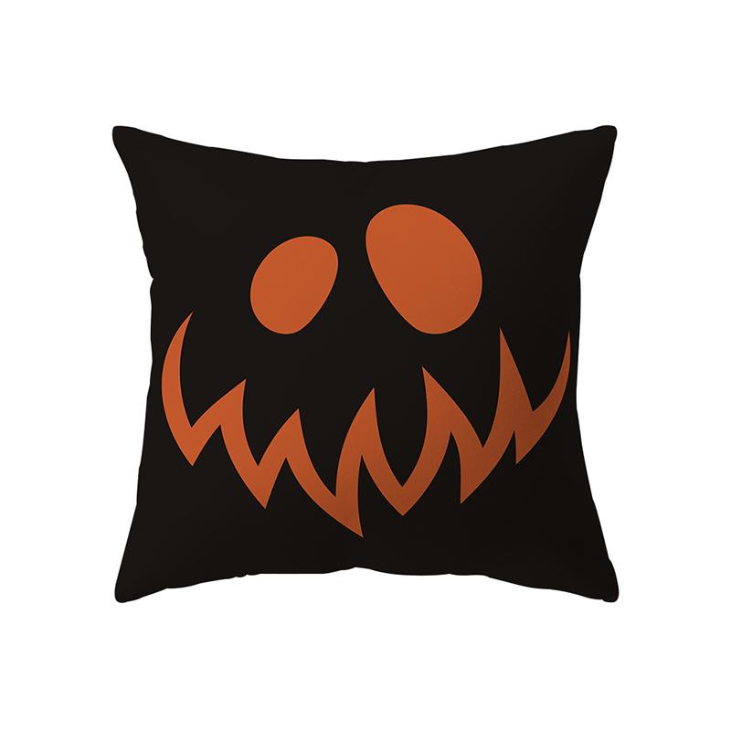 Pumpkin Collection Halloween Theme Pillow Cover Sofa Cushion  Holiday Gift Party Decoration Home Decor