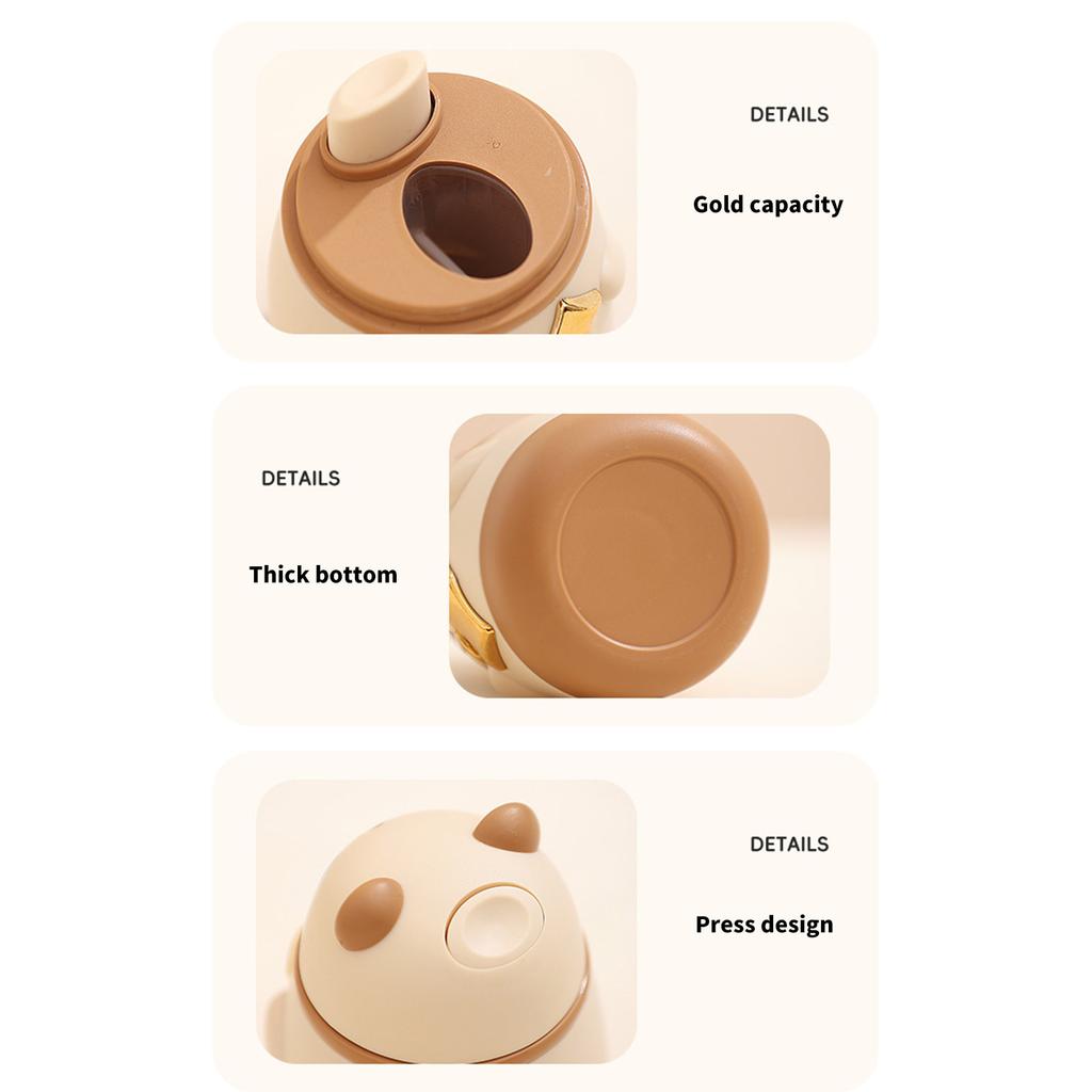 Push Type Toothpick Dispensers Lovely Panda Toothpick Holder Automatic Toothpick Organizers Box Homes Decorations