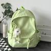 Aesthetic Backpack Dopamine Lightweight Korean Style School Bag for Middle High School Girls Travel Daypack