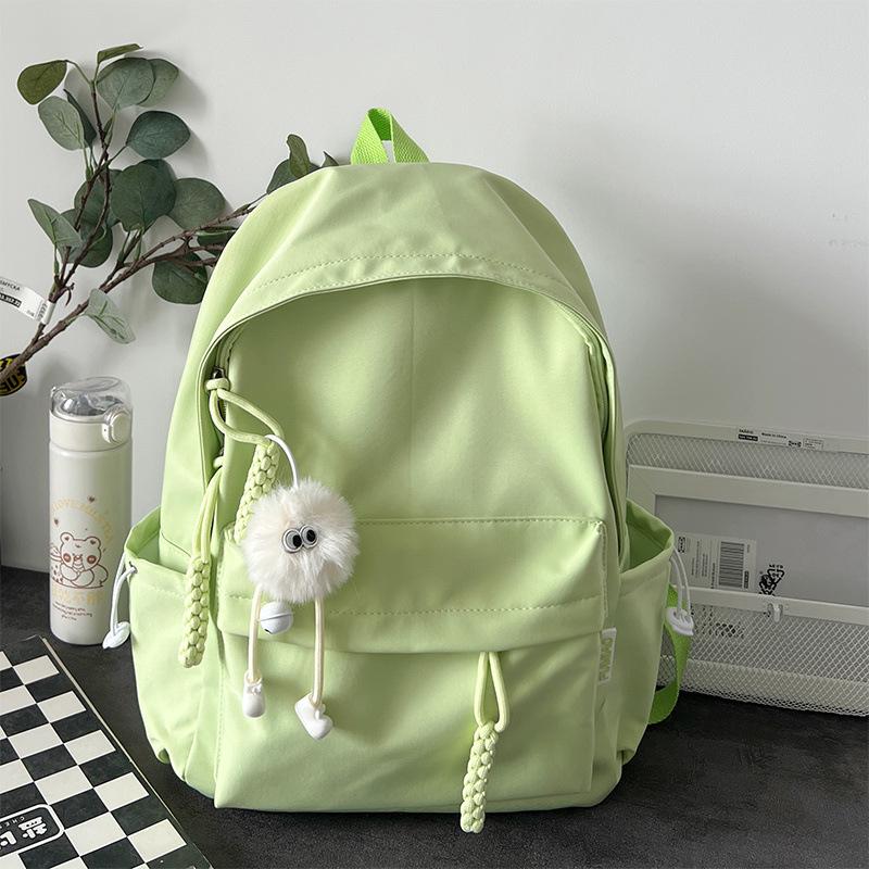 Aesthetic Backpack Dopamine Lightweight Korean Style School Bag for Middle High School Girls Travel Daypack