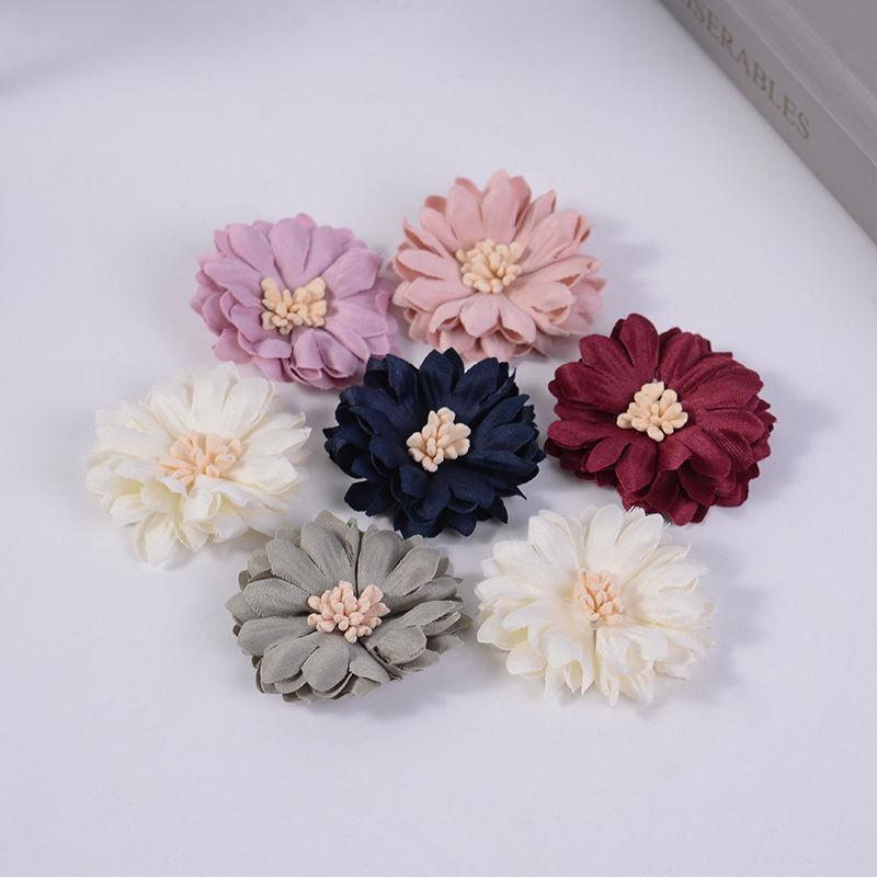 5/10Pcs Artificial Flowers Silk Mini Peony Flower Head For Wedding Home Room Decortion Handmade Flores Cloth Hat Accessories