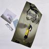 1pc Coraline7 Beach Towel with Custom Name, Beach/Swimming/Bath/Picnic/Camping Towel, Suitable for Seaside Beaches