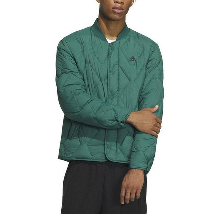 New Adidas Down Jackets Men's Green IW0777