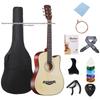38-Inch Folk Guitar for Beginners - Popular Practice Guitar with Large Stock Available