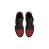 Jordan Air Jordan 1 Abrasion Resistant Low Top Skateboard Shoes Men's Black Red 553560-081(Team1258-AJ)