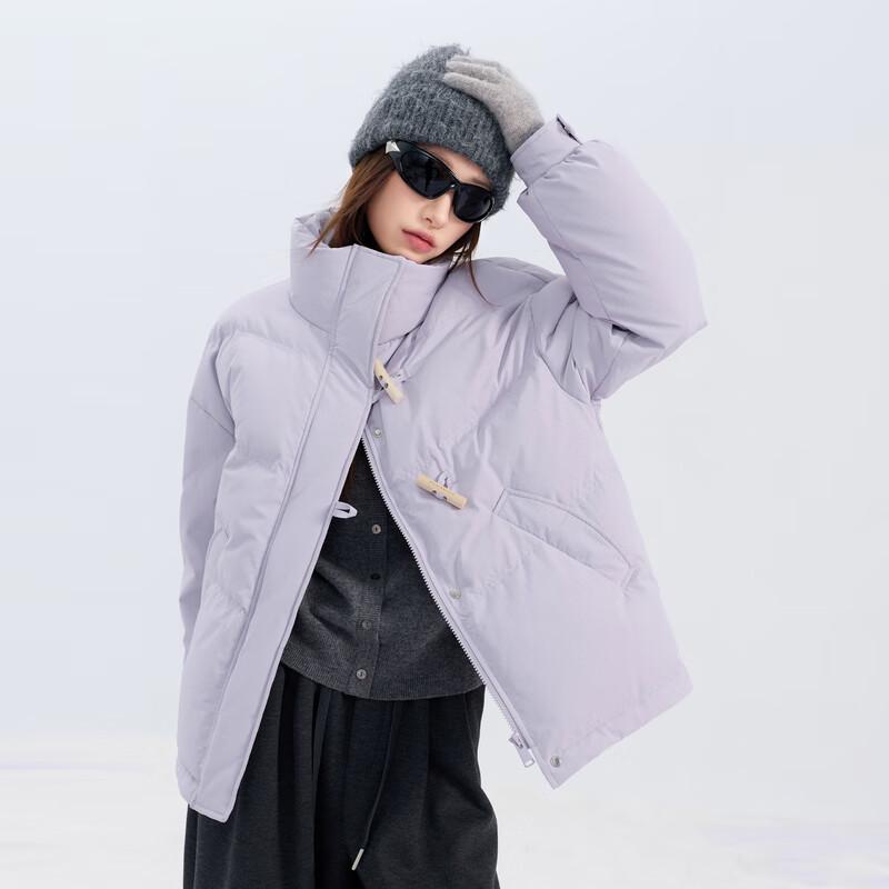 

Sancai Women s Plus Size 90% Duck Down Short Puffer Jacket L