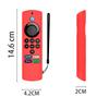 Silicone TV Remote Control Case for Amazon ALEXA Voice Fire TV Stick Lite 2rd Generation Shockproof Anti-Slip Protector Cover