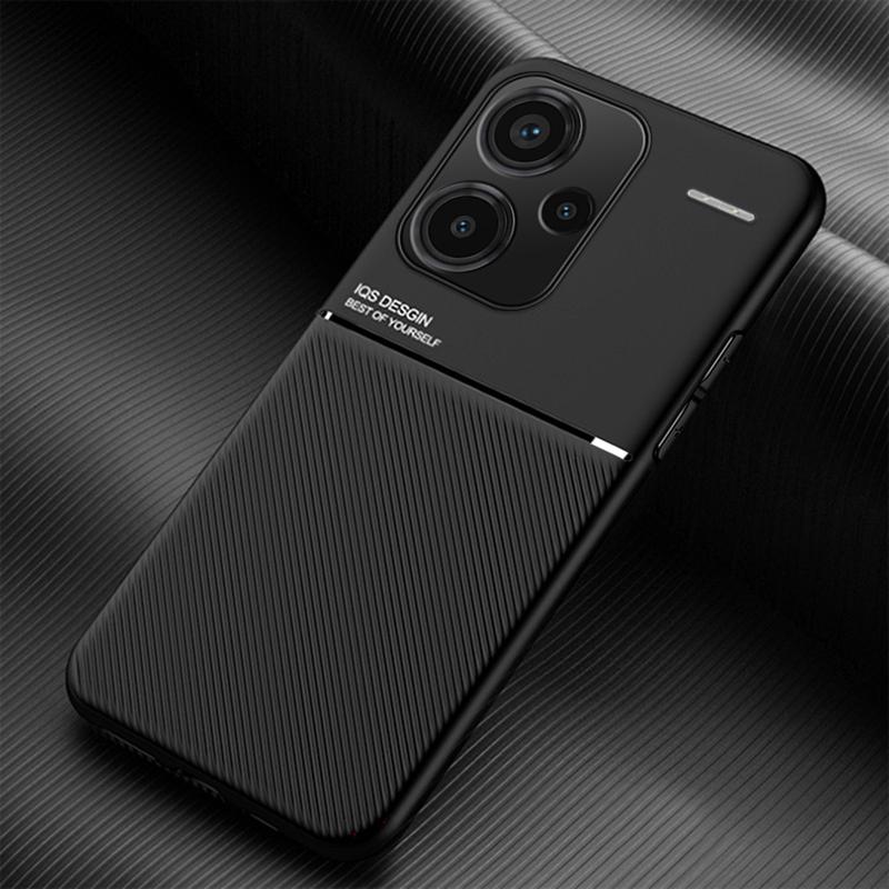 

UltraThin Leather Magnetic Case For Xiaomi Redmi Note 14 13 12 11 10 9 Pro Plus Redmi Note 12S 11S 10S Matte Texture Phone Cover Note 14 Pro Plus