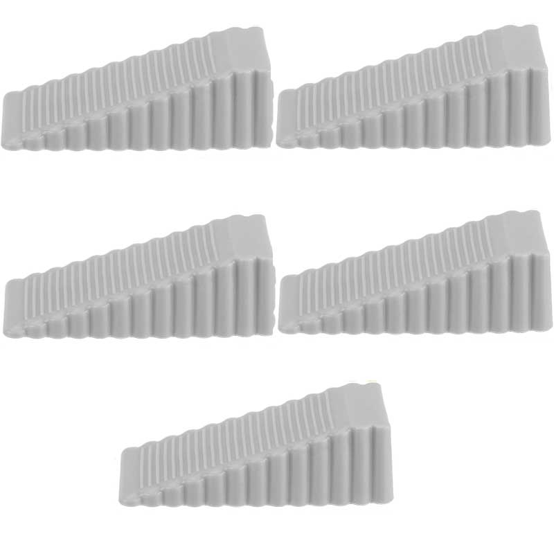 1-5pc Silicone Door Stop Wedge Safety Stoppers Reusable Shock Absorbent Home Office Anti-Folder Hand Door Stopper Anti-collision