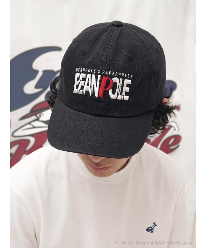 Binpolmen Paper Press X Beanpole Ball Cap Black
