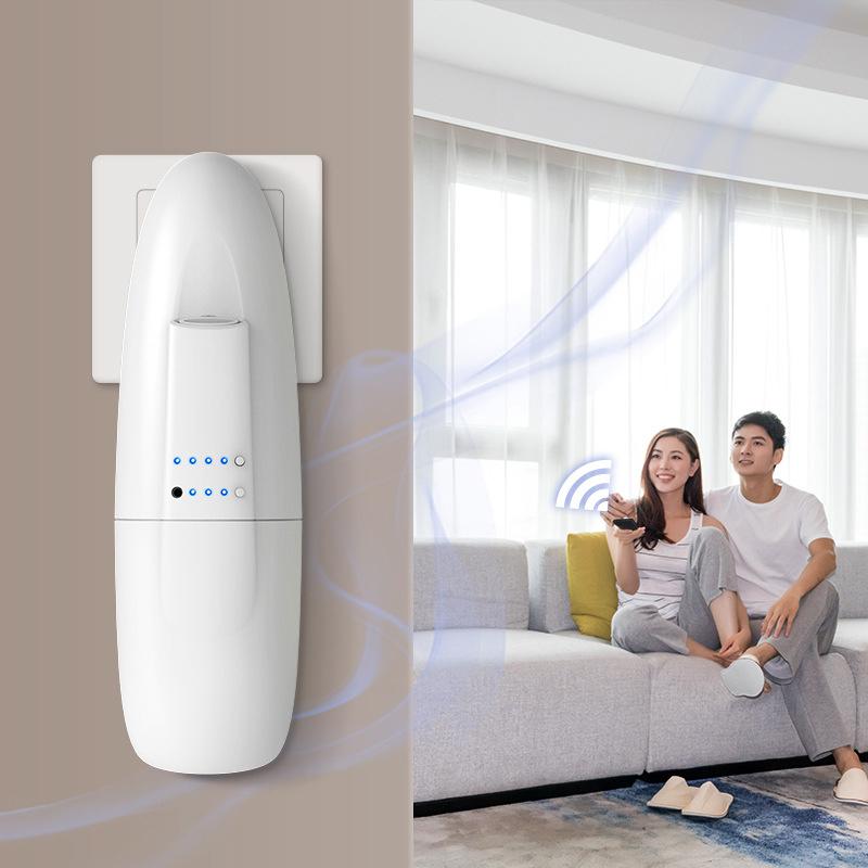 Aroma Diffuser Essential Oil Diffuser Professional Scent Air Freshener Atomizing Technology Plug-In Wall Remote Control Diffuser