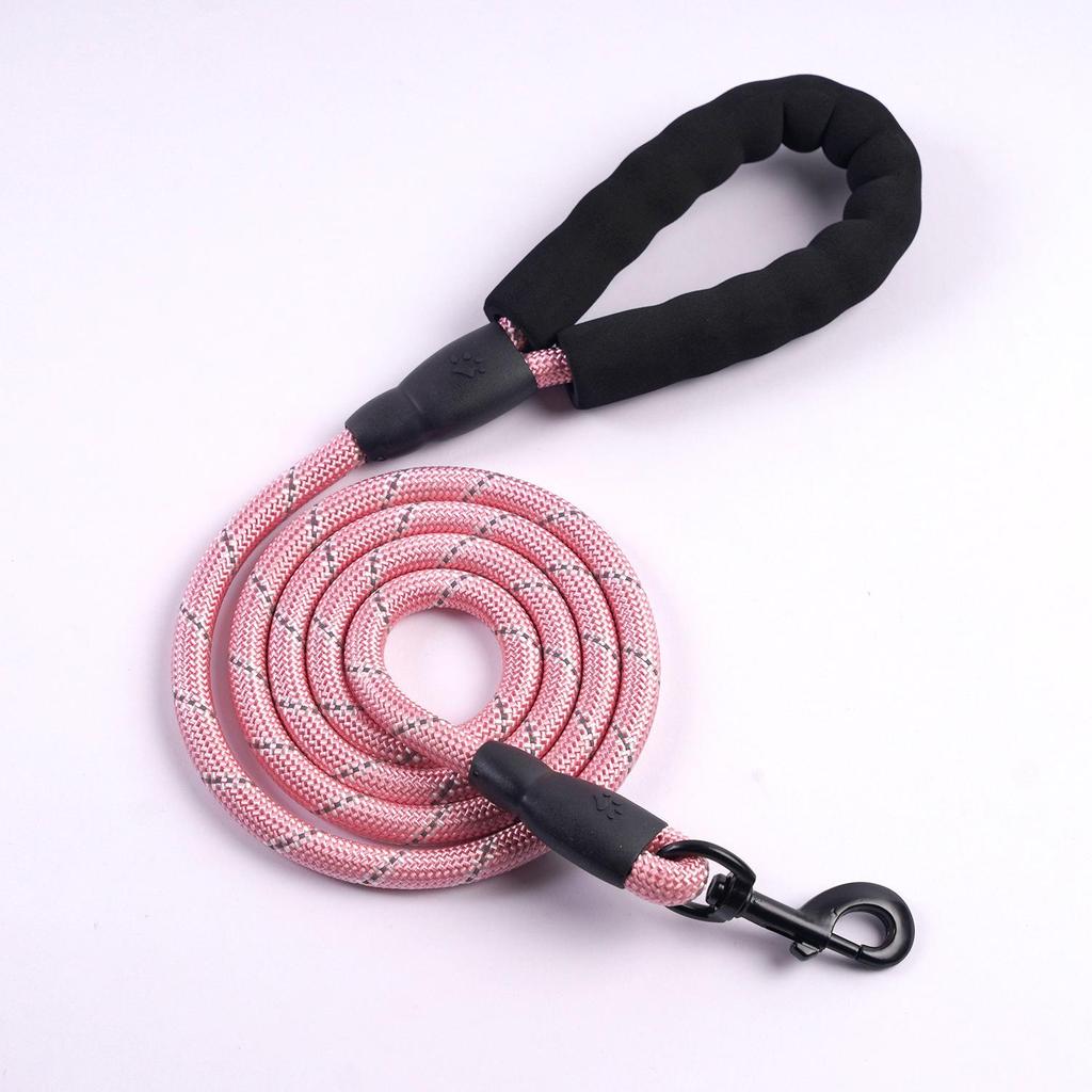Reflective Explosion-Proof Dog Leash: Anti-Escape Training Rope for All Breeds