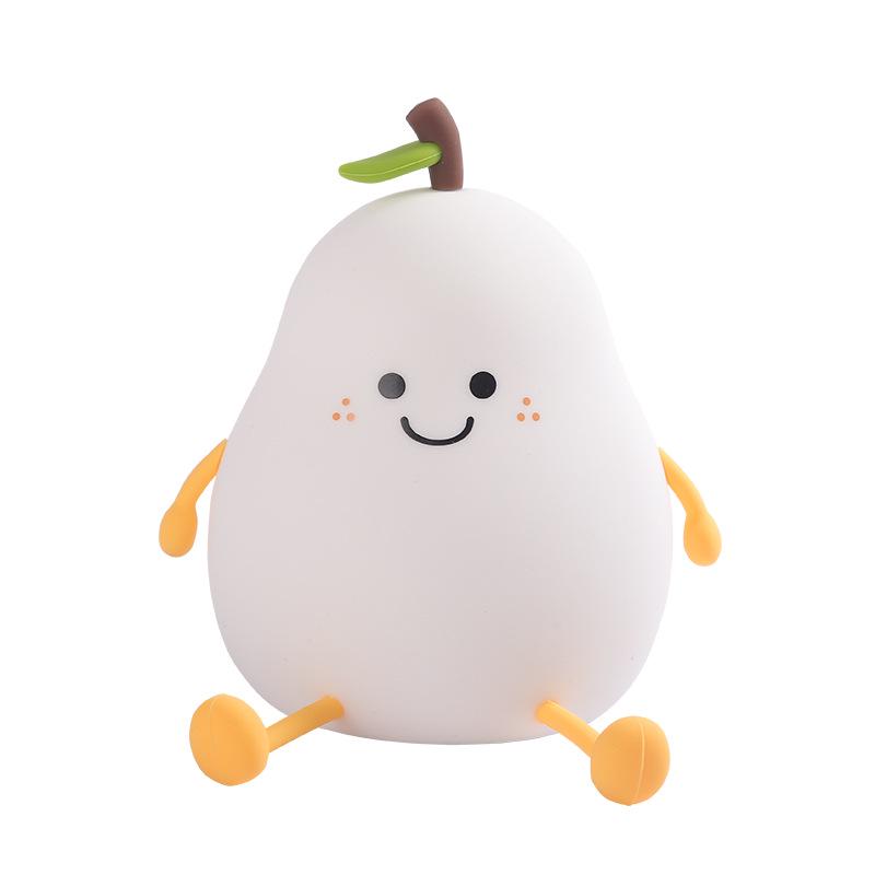 Cute Dinosaur LED Night Light - Silicone Tap Light & Creative Birthday Gift for Kids