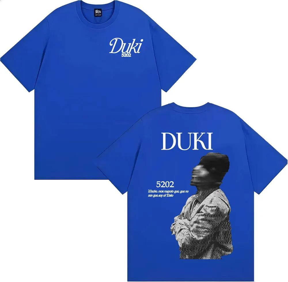 DUKI "5202" Vintage Oversized T-Shirt | Unisex Latin Trap Hip-Hop Streetwear Tee