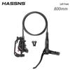 HASSNS Mountain Bike Hydraulic Disc Brakes with Metal Pads