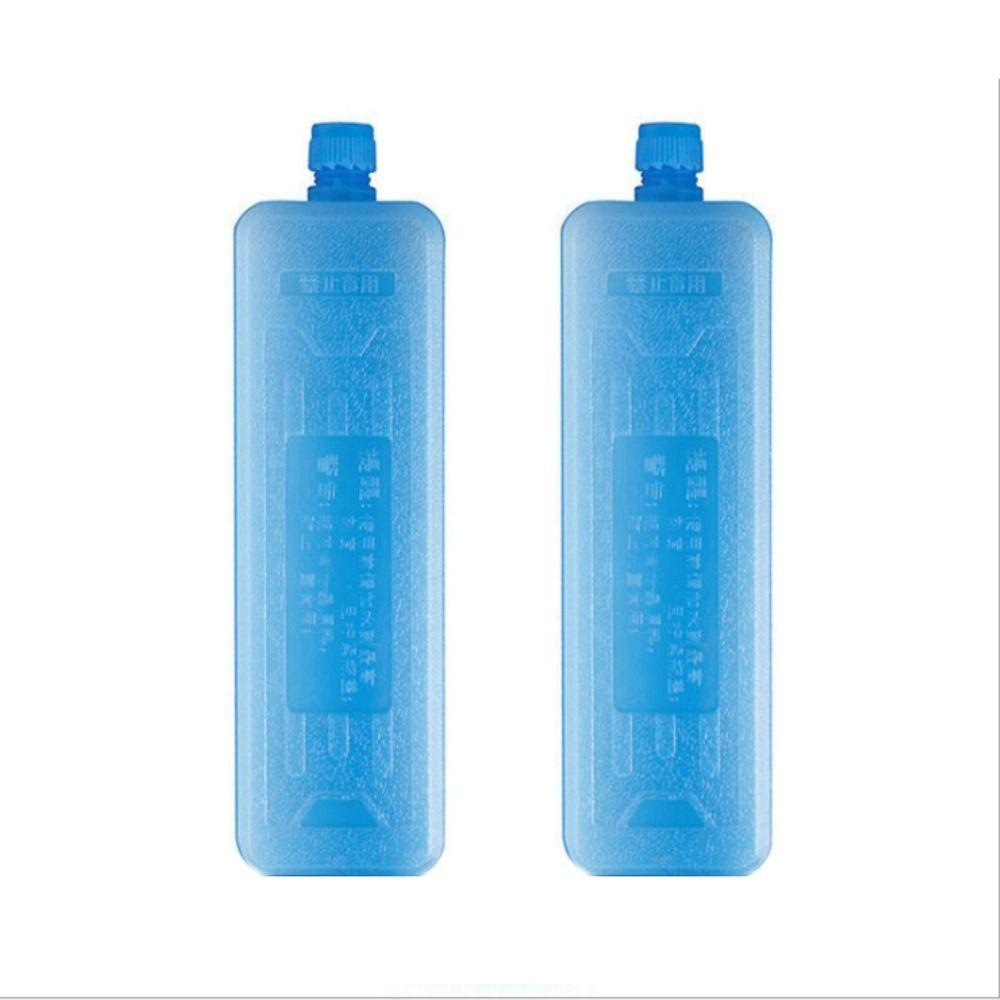 1/2/3PCS Reusable Air Conditioning Fan Ice Crystal Box PE Refrigerated Shipping Cooling Box