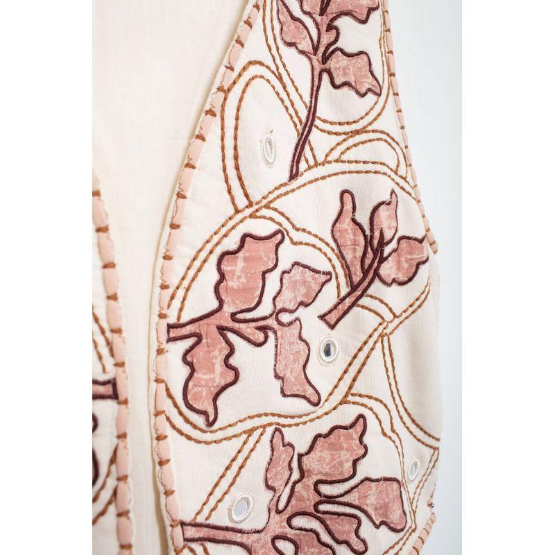 Kaslead New Arrival Women's Clothing Fashion Style Fashion Mirror Surface Result Decoration Embroider Vest 3798803