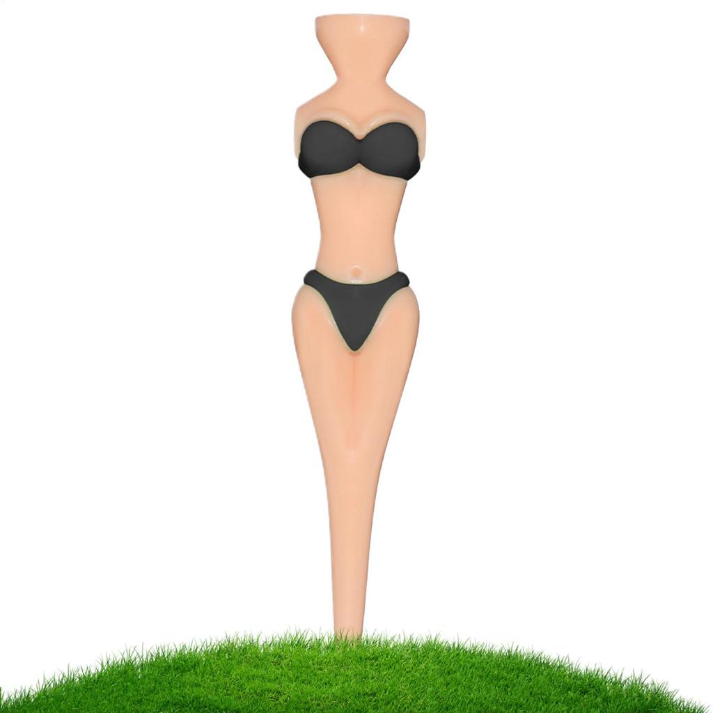 Funny Golf Tees Bikini Golf Tee Novelty Sports Gear Training Accessories for Beginner Indoor Backyard Men Women Golfer Course