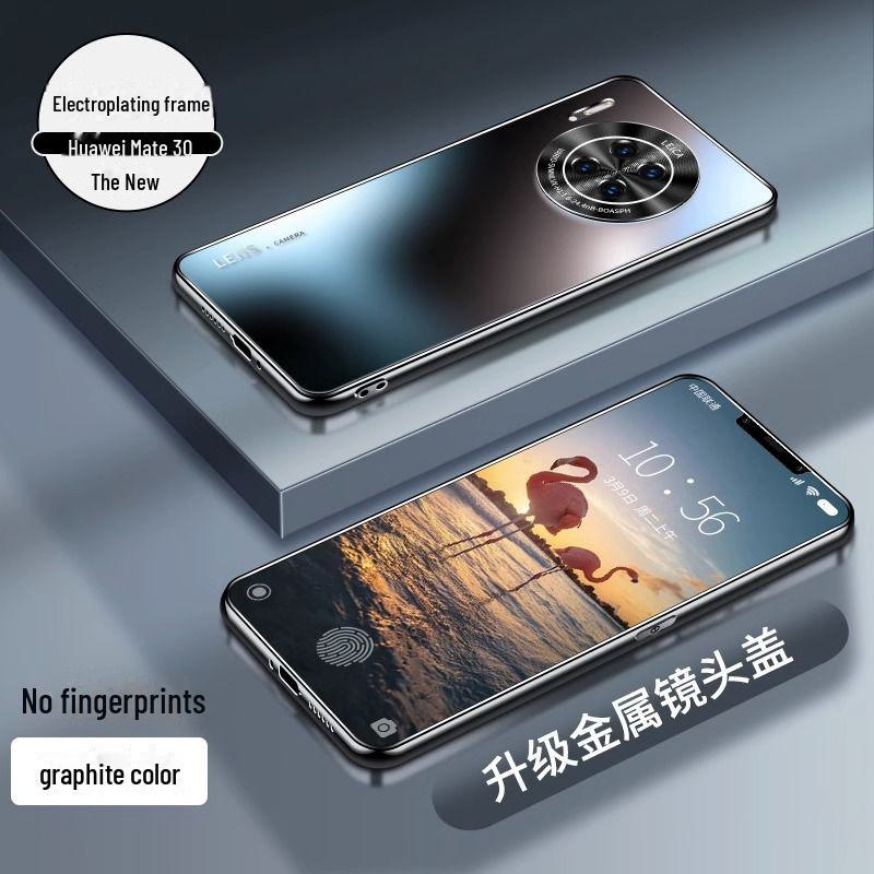 

Елітний гальванічний матовий захисний чохол для Huawei Mate 30 Pro/ Mate 40 Pro/ Mate 50 Pro/ Mate 60 Pro Graphite Black Frosted Electroplated