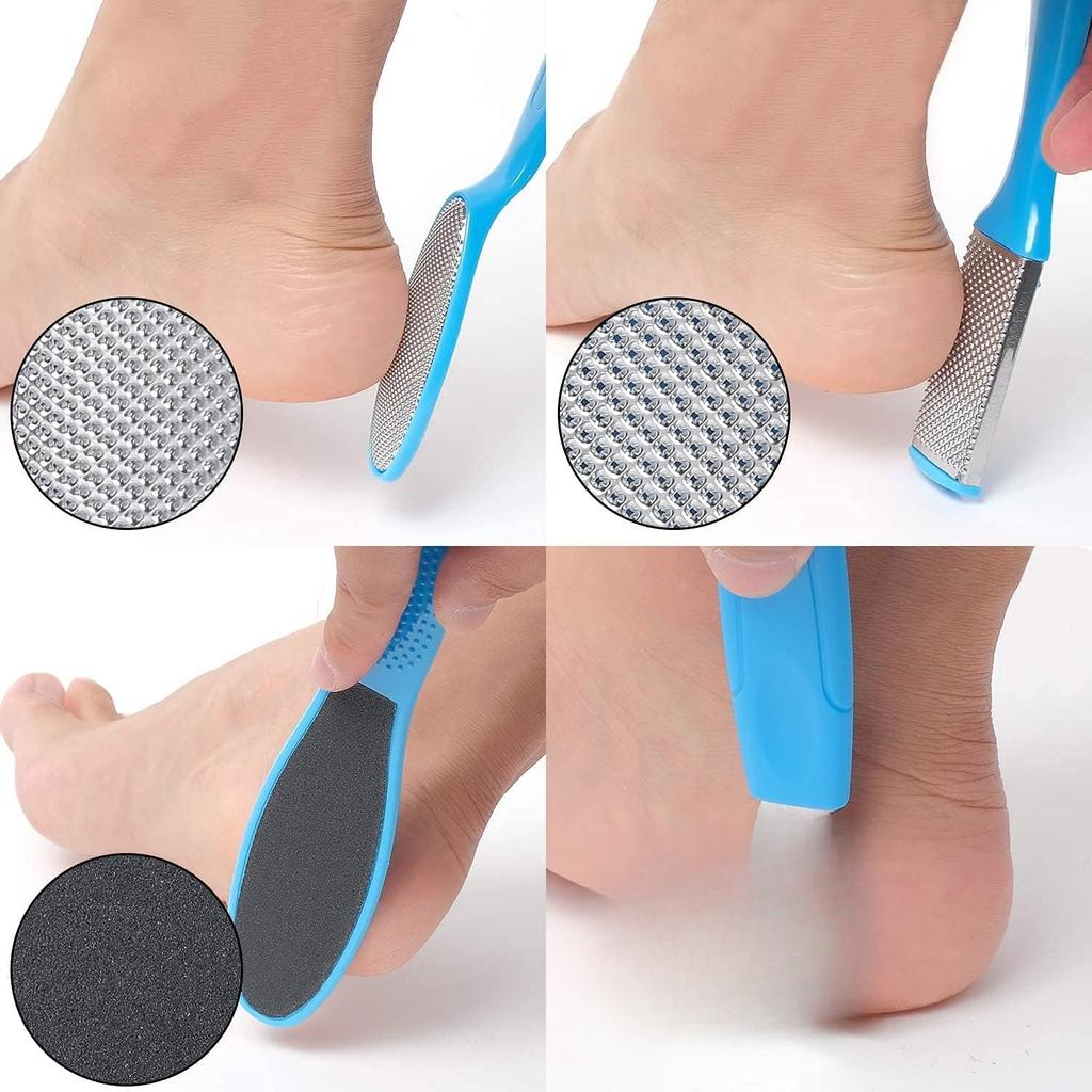 8 Piece Set Foot Octopus Fish Eye Exfoliating Heel Sharpener Heel Cramping Heel Cramping Heel Crackles Removal Files Heel Sole