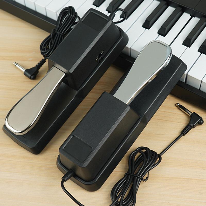 Sustain Pedal Universal Sustain Damper Pedal Portable Electronic Keyboard Sustain Pedal For Digital Piano Instrument Accessory
