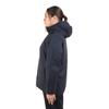 North Reversible Tech Air Hoody Stretch Static Care Charcoal M [The Face] Women's Black/Mixed