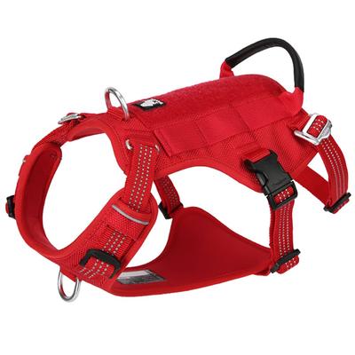 Paradise PRO Dog Official Japanese Double Easy To Durable Neoprene for Medium and Large Dogs Red J&C Harness, Retailer, Anti-Slip, H-Shaped, Attach,