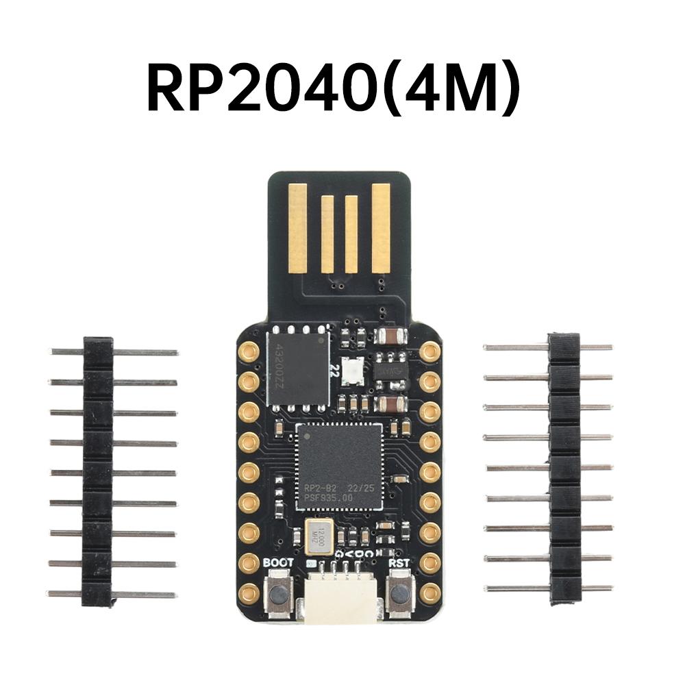 

MINI RP2040 Microcontroller Development Board Onboard PCB USB-A 4MB16MB Suitable for Raspberry Pi