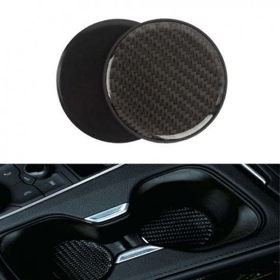 2Pcs Car Parts Cup Holder ert Coaster Anti-Shock Pad Car Interior Accessories