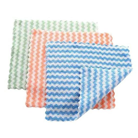 

Впитывающая кухонная салфетка из кораллового флиса – Легко чистится, не оставляет ворсинок, многоцелевое полотенце и губка для мытья посуды. 5 pieces