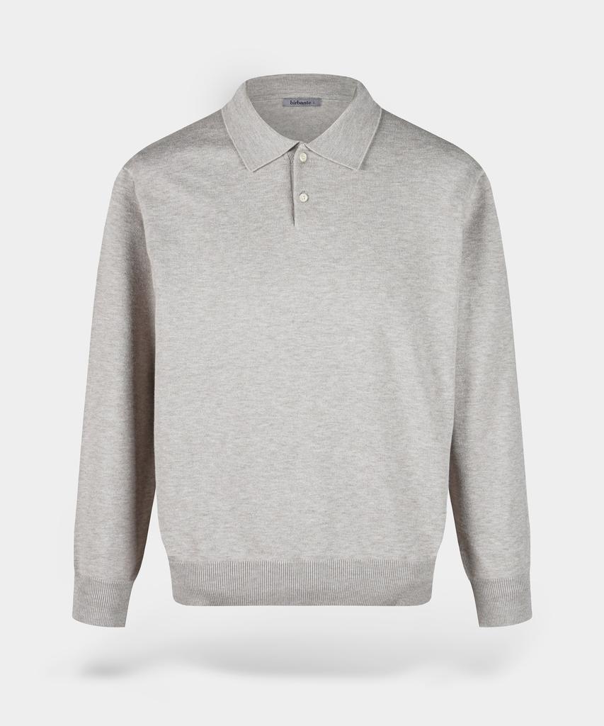 BIRBANTE Soft Washable Collared Knit - Ivory