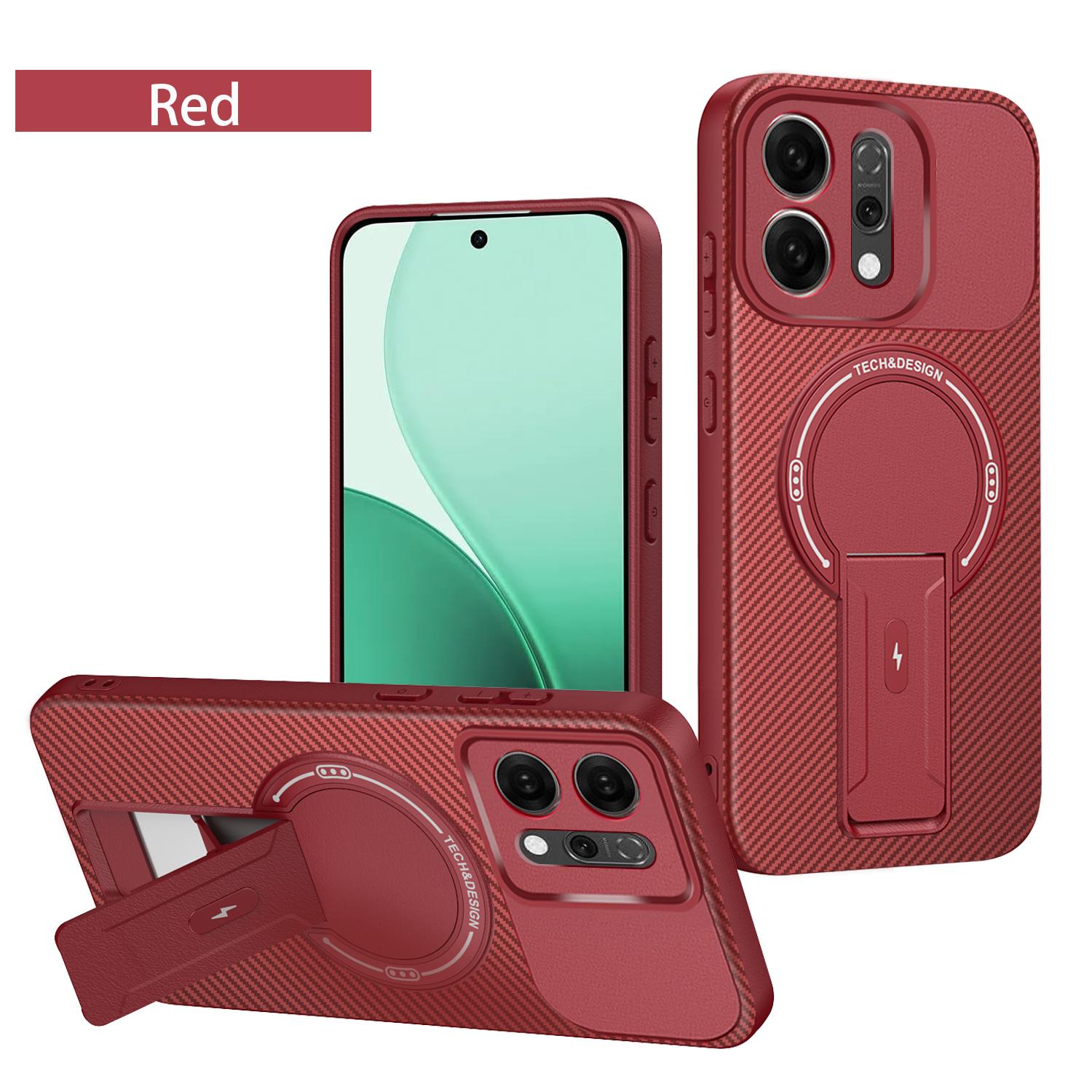 For OPPO Reno 14 Pro Case OPPO Reno14 Pro 5G Phone Case Oppo Reno14 Pro Cover Magnetic Mounting Bracket Protect Back Cover OPPO Reno14 Pro