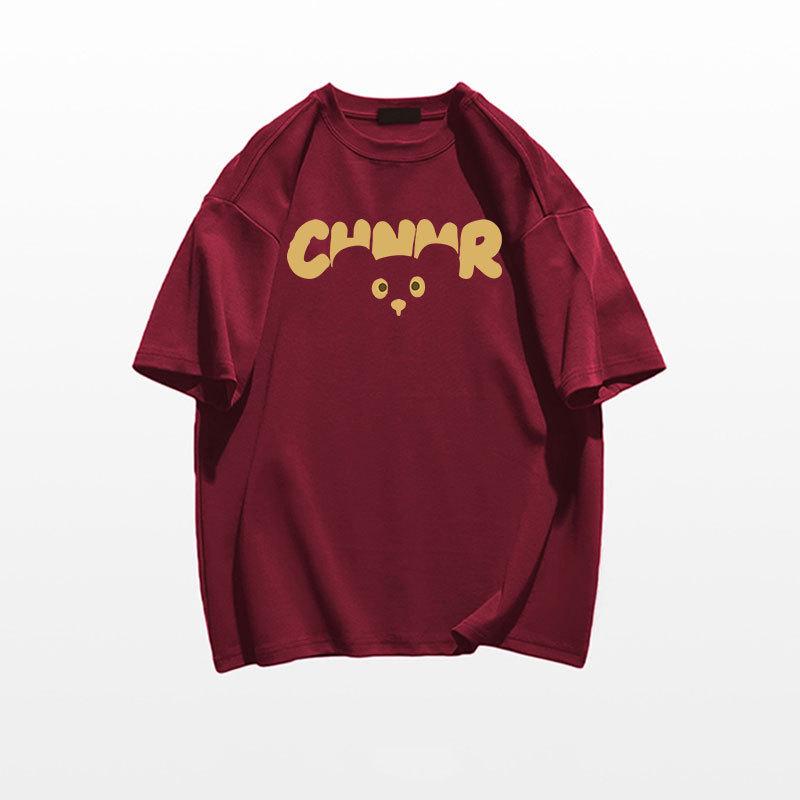 

Женская ретро футболка с коротким рукавом из плотного хлопка 2025 - Модный летний нишевый дизайн XL [Premium Quality]