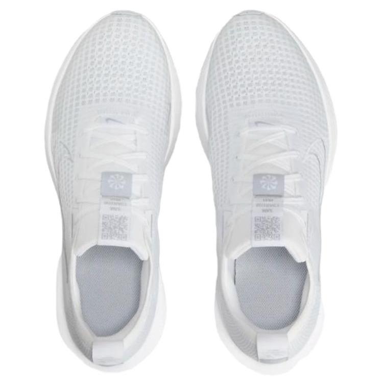 Nike Interact Run White Pure Platinum Men Sneakers Wolf-Grey FD2291-104
