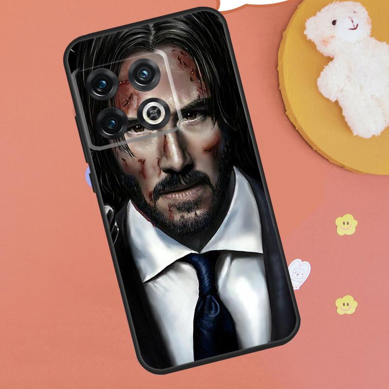 

Cool Movie John Wick Case For OnePlus 15 10T 10R 12R 13R 13T 11 12 13 OnePlus Nord 5 CE 2 3 4 Lite N20 N30 Funda OnePlus Nord CE4