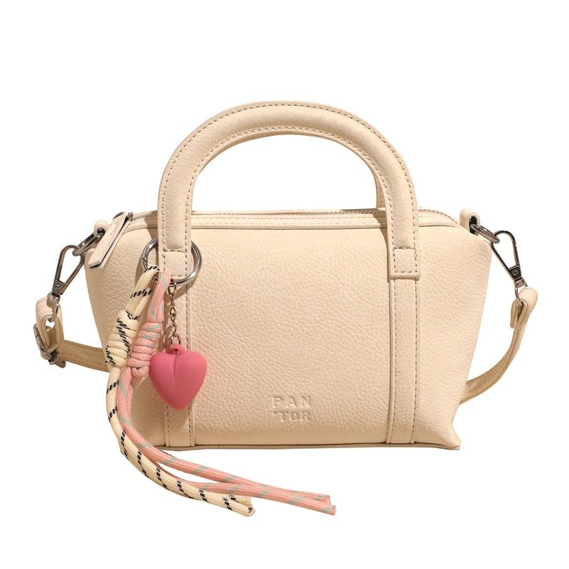 Trend Lychee Pattern Large-Capacity Handbag Women'S High-End Sense Of Leisure Commuting Shoulder Messenger Bag