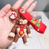 27 Stile Super Mario Bros Schlüsselanhänger Actionfigur Niedlicher Cartoon-Charakter Spielzeugpuppe Modell Dekoration Kindergeburtstagsgeschenk