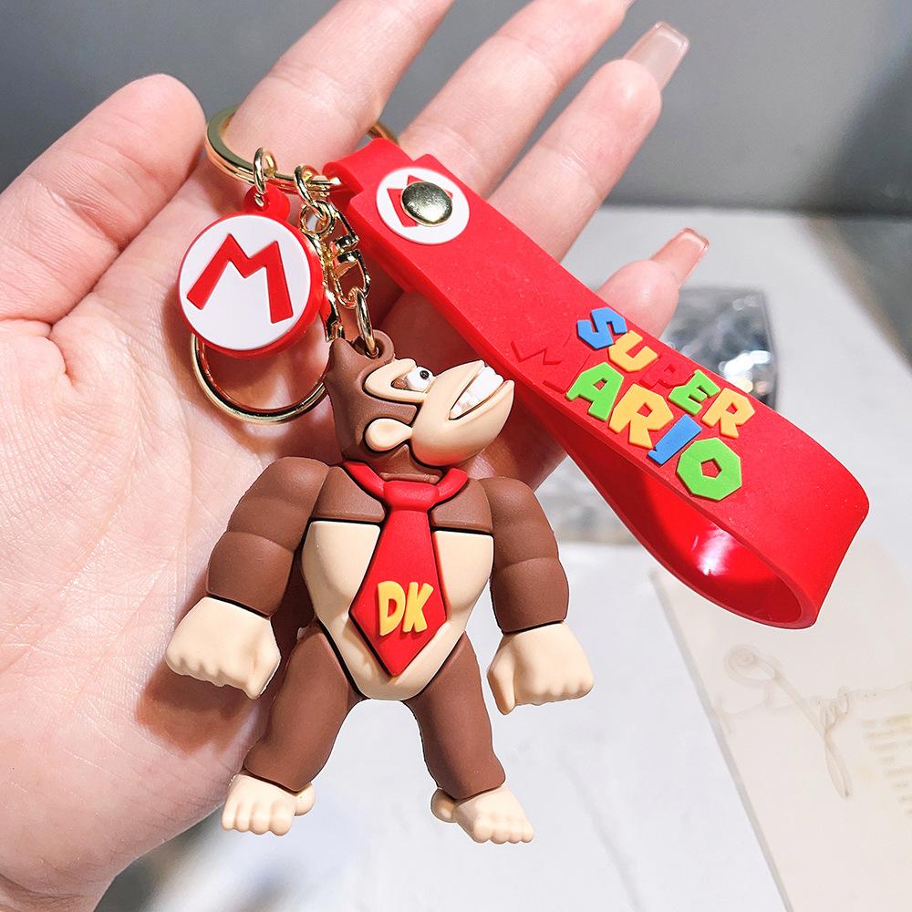 

19 Стилів Аніме Брелок Mario Bros Luigi Toad Bowser Фігурка Дії Модель ПВХ Мультяшна Лялька-Підвіска на Сумку Іграшки Подарунок