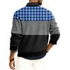 Men's Round Neck Long Sleeve Ribbed Knit Pullover