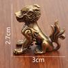 Brass Miniature Dragon Nine Sons Pendant Desktop Antique Dragon Chinese Style Ornament Crafts Collection Home Decor 2025 New
