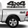 Ford F-Series & Dodge RAM 1500 4x4 Pickup Body Road Sticker