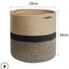Woven Round Basket: Flower Pot, Storage, Home Decor, Laundry