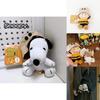 Snoopy Charlie Plush Keychain With Face Covering