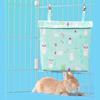Compacts Hanging Ice Pack with Pouches For Small Animals Washable Cooling Mat Ideal For Cage Accessories Travel Carriers