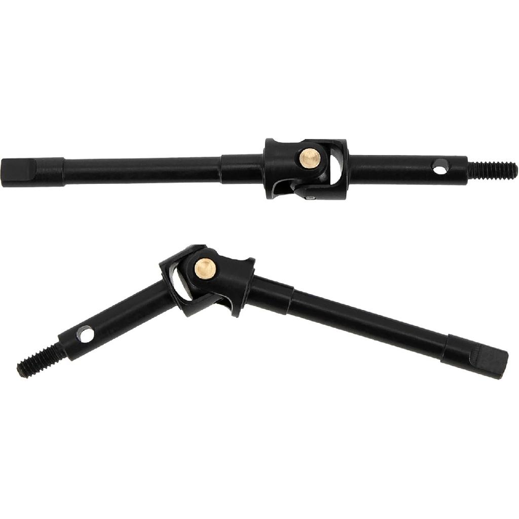 MEUS Racing Universal Joint Drive Shaft Cross Knot CVD Drive Kit for SCX24 Stock Axles C10 Jeep Upgrades Parts