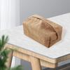 Elegant Linen Tissue Napkin Holder Pumping for Dining Room Kitchen Bathroom Bedroom Countertop