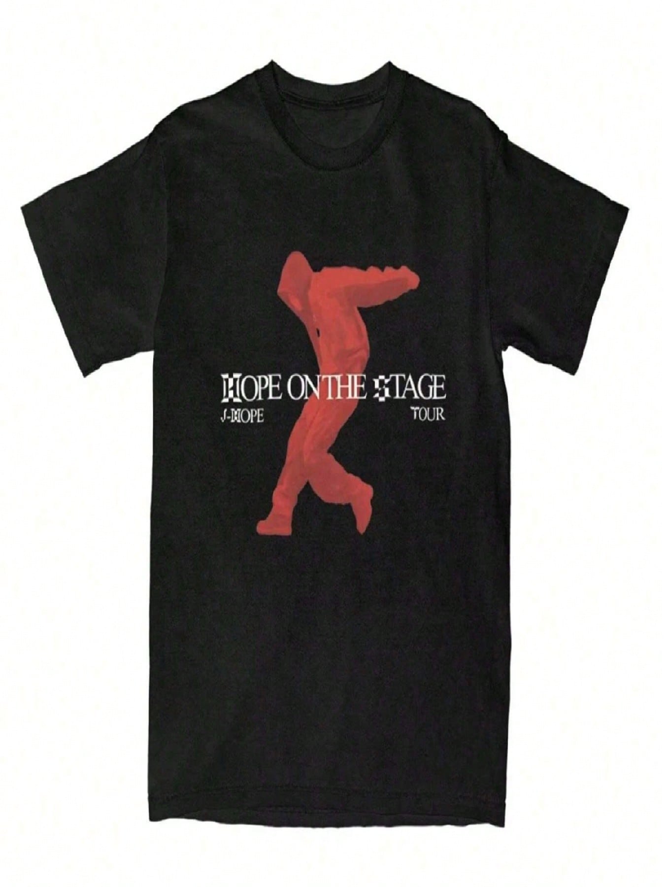 2025 Kpop J-Hope Hope On The Stage Tour T-Shirt Summer Y2K T Shirt Cotton Cool Tshirt For Short-Sleeve Clothes S разноцветный