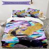 3pcs KPop Demon Hunters26 Design Cover Set - HD Printed Bedding with 1 Cover and 2 Pillowcases - Perfect for Home and Dorm Decor