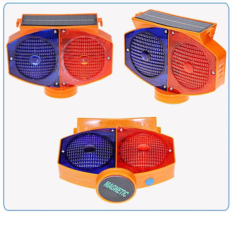 Solar Powered LED Warning Strobe Light